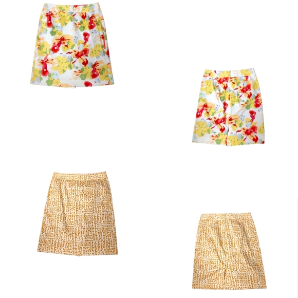 🎈🎈Bundle 2/ J. Crew Women's Skirts Size 4 - Picture 1 of 7